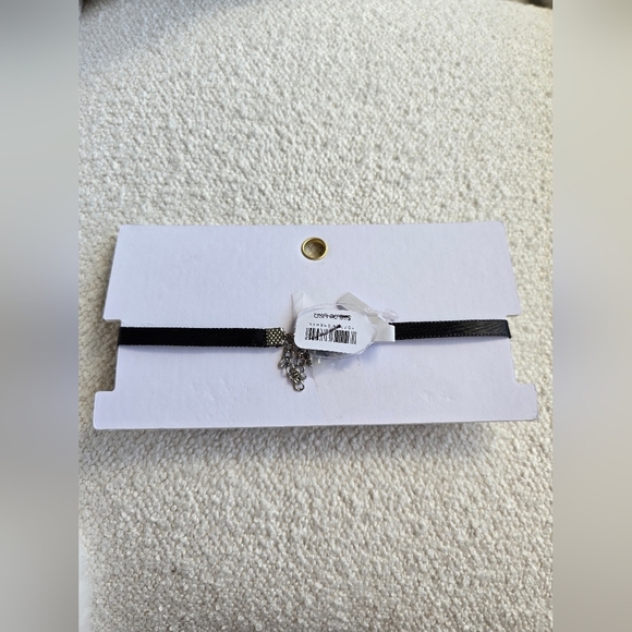 NWT -Free People,  Backstage Pass Choker, Black -NEW-$38 - Picture 6 of 7